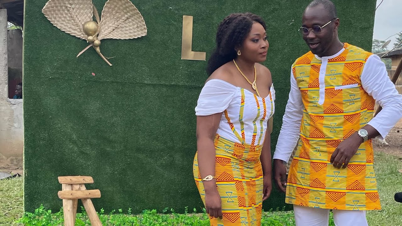 BEAUTIFUL MARRIAGE DECOR AT VILLAGE BAKRO CÔTE D’IVOIRE 🇨🇮 #shorts #trending