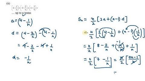 21. Find the sum:(i) 1 + (–2) + (–5) + (–8) + … + (–236)