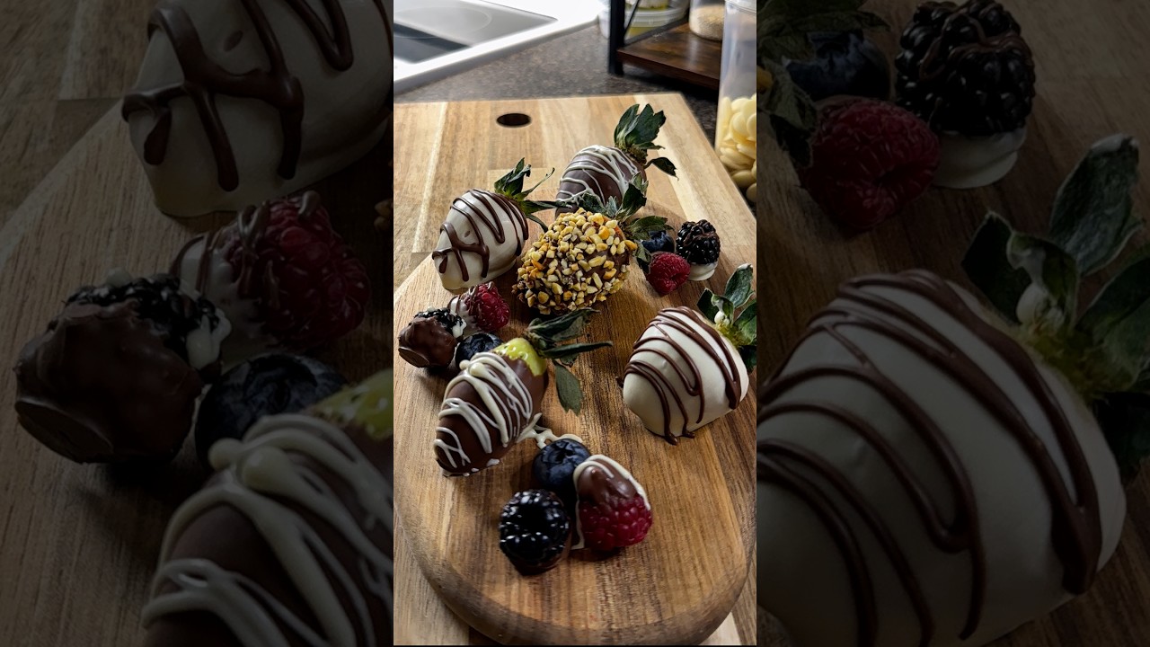 Valentine’s Day Chocolate Covered Strawberries 🍓❤️ | Easy Romantic Dessert
