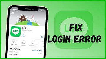 How To Fix Login Error In Line Messaging App | Solve Login Problem On Line app