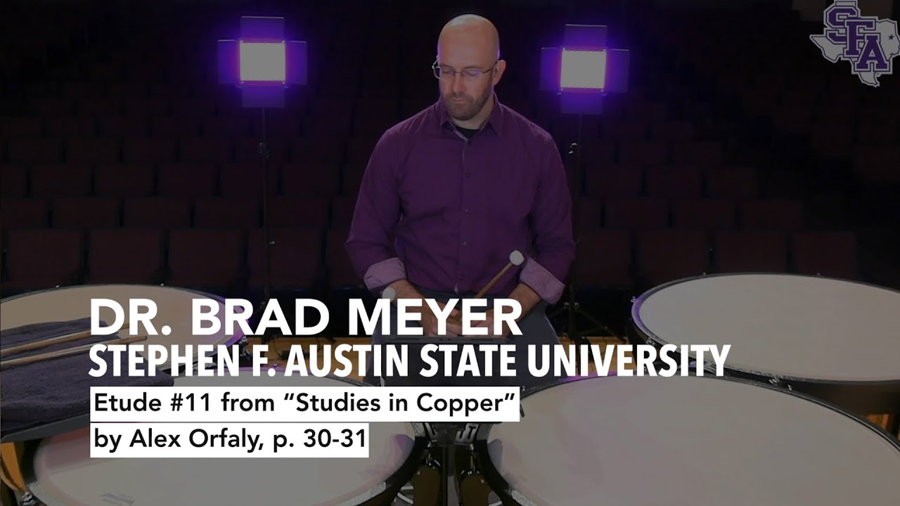 TMEA 202324 All State Percussion Timpani Etude YouTube