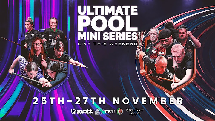 Ultimate Pool Mini Series Event 2 - Friday Afternoon Session