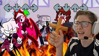 El mod de sarvente en fnf es una locura!!!
