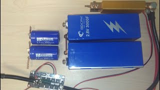 Применение дешевых конденсаторов в качестве источника тока для точечной сварки