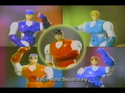 Ronin Warriors Action Figures by Playmates Toys Commercial (1995)