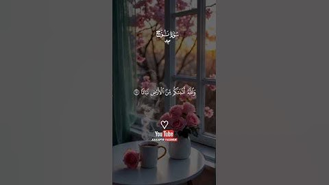 #ذكر_الله #قرآن #القرآن_الكريم #تلاوة_خاشعة #صوت_عذب #راحة_القلب #تلاوة #قران_كريم #صلوا_على_النبي ﷺ