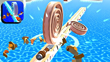 Spiral Roll - All Levels 5-6 Gameplay (iOS,Android)