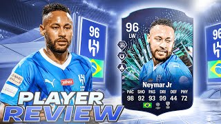 🔥96 TOTS MOMENTS NEYMAR PLAYER REVIEW - EA FC 24 ULTIMATE TEAM