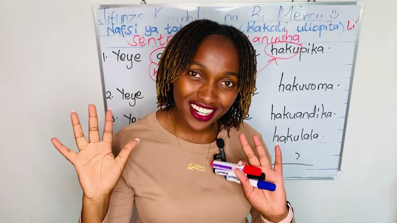 Kukanusha|Nafsi ya tatu wingi| Wakati Uliopita