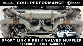Porsche 992.2 Carrera T Soul Performance Exhaust System Sound Test