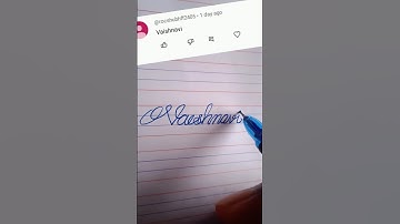 Vaishnavi name write in cursive writing #cursive#writing#beautiful#name#vaishnavi#shorts