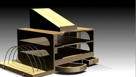 Desktop Organizer Animation