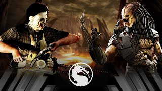 Mortal Kombat X - Leatherface Vs Predator (Very Hard)