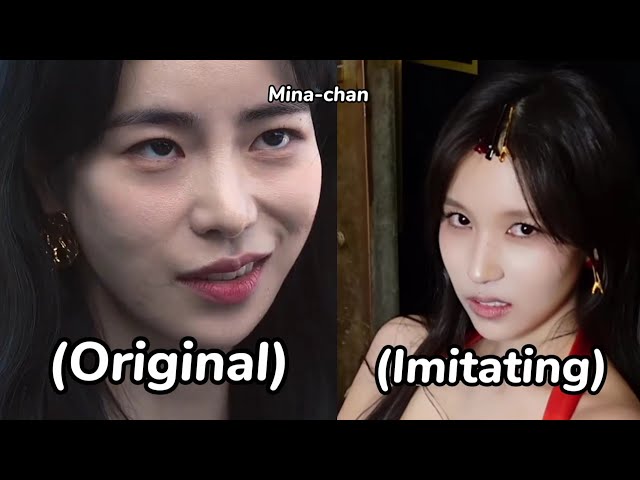 mina *imitating* lim ji-yeon's iconic stare in the glory due to this... class=