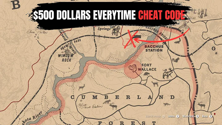 RDR2 $500 Money Cheat Code 💵 Hidden Location You Can Repeat Every Time (Easy Money Glitch) #rdr2