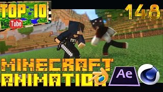 TOP 10 INTRO MINECRAFT Animation MAKERS #148  Blender Cinema4D After Effects