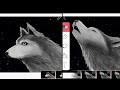 Flipaclip - Animation Process Wolf (BicO8)