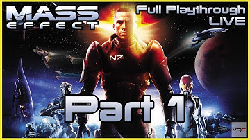 Mass Effect Full Playthrough Part 1 (Xbox One Backward Compatibility)