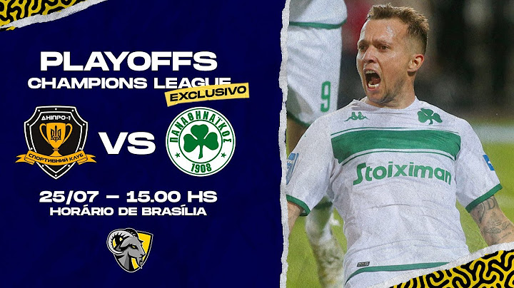 JOGO COMPLETO | PLAYOFF DA CHAMPIONS | DNIPRO-1 (UCR) X PANATINAIKOS (GRE)