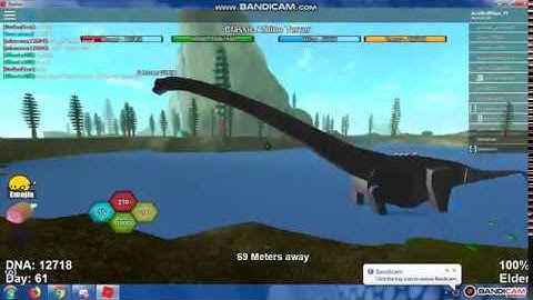 Dinosaur Simulator- Fighting an exploiter (Ban him)