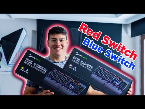 Komşu Düşmanı Blue Switch ve Red Switchli Mekanik Klavyeler