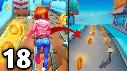 Subway Princess Runner - Gameplay Walkthrough Tutorial Part 18 All Levels Mobile Game (Android, iOs)