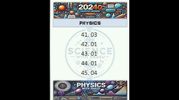2024 al physics mcq  guessing answers 41 to 45❤️‍🔥❤️‍🔥