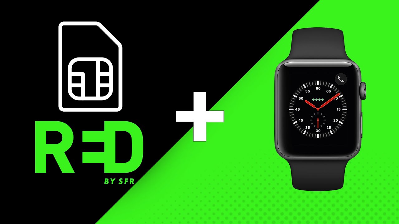 Apple Watch Series 5 4G : option montre connectée RED by SFR - RED by SFR