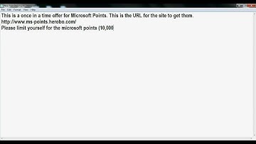 100% Free Microsoft Points Generator