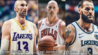 Nba Legends If They Were White Lebron, Steph Curry, Michael Jordan, Kobe Bryant