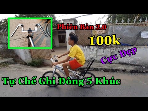 Video Tự Chế Ghi Đông 5 Khúc Cho Xe Đạp Độ Phiên Bản 2.0_ Xe... - youtube