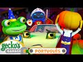 Casa Assombrada Drive Thru! | Temporada 4 Episódio 2 | Halloween na Garagem do Gecko!