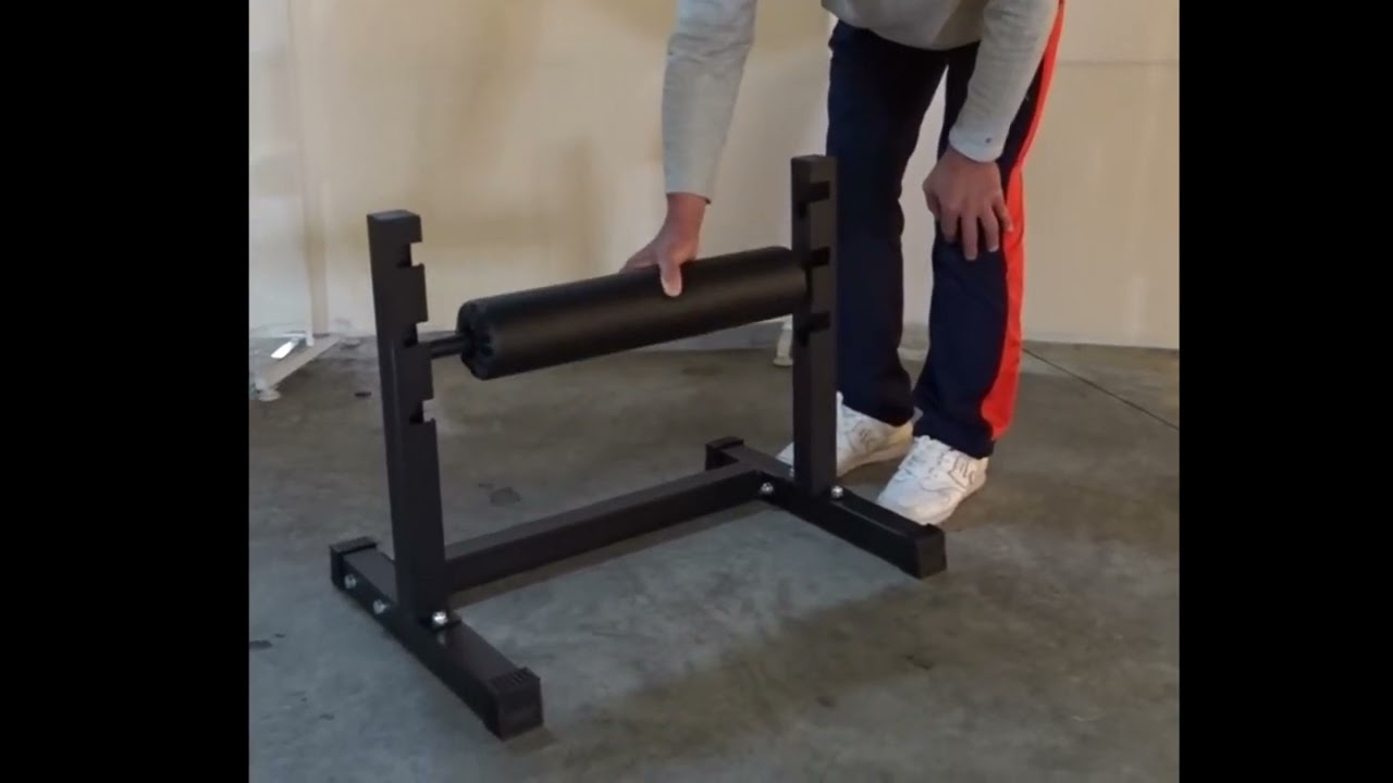 シングルレッグスクワットローラースタンド (ブルガリアンスクワット