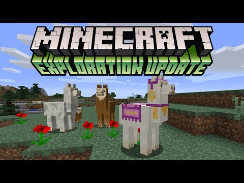 Minecraft 1.11 Exploration Update: Minecon First Look (Llama, Shulker Box & New Mobs)