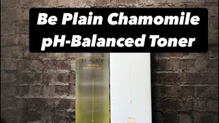 Be Plain Chamomile pH-Balanced Toner