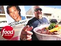 Guy fieri tries brazilian food truck recommended by matthew mcconaughey  diners driveins  dives