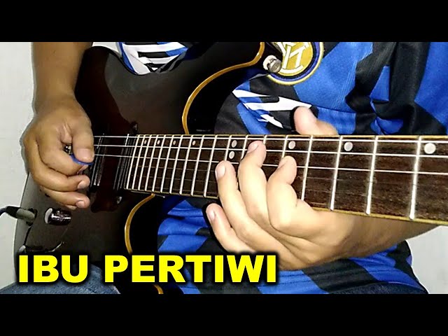 Ibu Pertiwi - Lagu Nasional (Guitar Cover) by ASP MELODIA Test Ibanez Premium DiMarzio pickup class=