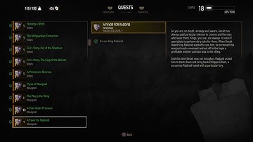 The Witcher 3: Wild Hunt A Deadly Plot Campaign Walkthrough