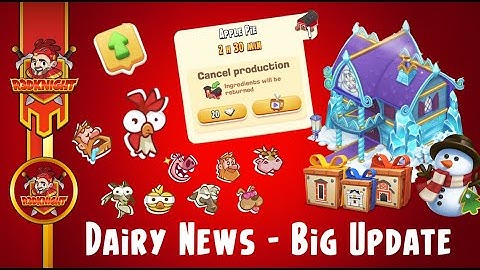 Hay Day Dairy Nieuws - December Update, Nieuwe Functies
