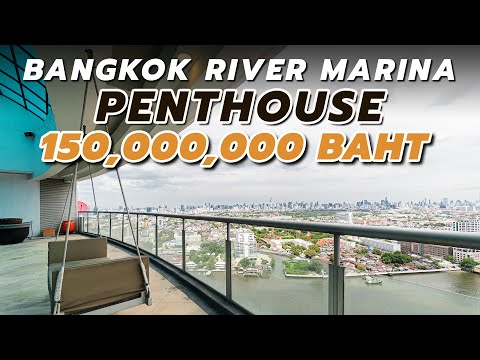 Penthouse Virtual Tour EP.20 - Spacious Penthouse with a spectacular Chaopraya River View!