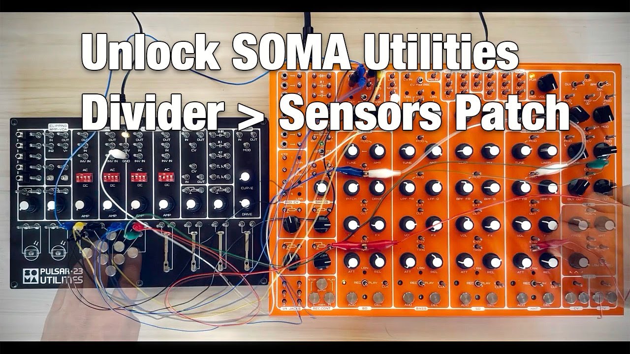 SOMA P23 UTILITIES – Triggering & Modulating with Touch Sensors (Eng Subtitles)