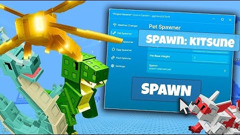 🦡 UPDATED SPAWNER PETS | EGGS | SEEDS 🦡 GROW GARDEN SCRIPT FREE RACCOON  🦡 #roblox #growagarden