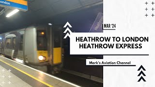 Heathrow to Central London | Heathrow Express Train
