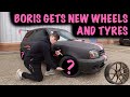 Fitting insane wheels  tyres to my nissan micra