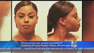Two RI Woman Charged With Stealing Boston Police Officer's Gun