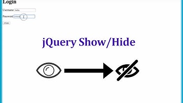 How to Show/Hide Password in TextBox with Button using jQuery