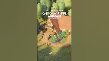 Cozy Countryside Ambience Peaceful Cottage in the Woods (Relaxing Music)