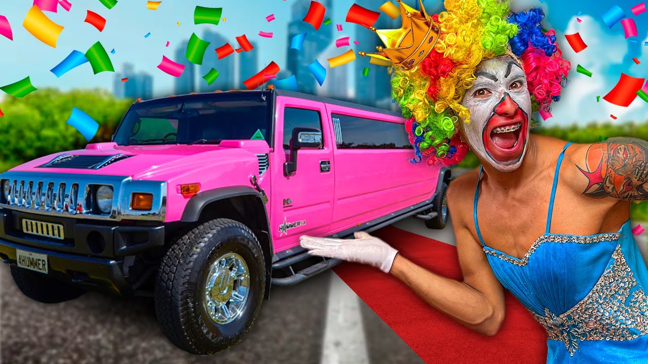 RENTO UNA LIMOSINA DE LUJO PARA CELEBRAR EL CUMPLEAÑOS DEL PAYASO de MC DONALD'S🎉