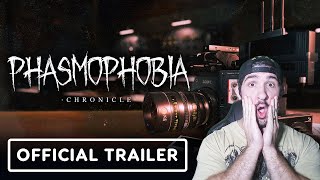 Ninja Reacts to Phasmophobia Chronicle Official Launch Trailer