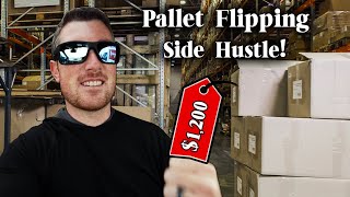 Lost Freight Auction - Pallet Flipping Side Hustle Part 1 by Tracen Fitzpatrick 452 views 1 year ago 7 minutes, 25 seconds